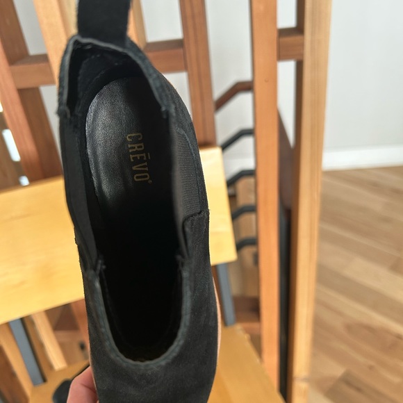 Maeva Block Heel Suede Chelsea Boot - Picture 4 of 4